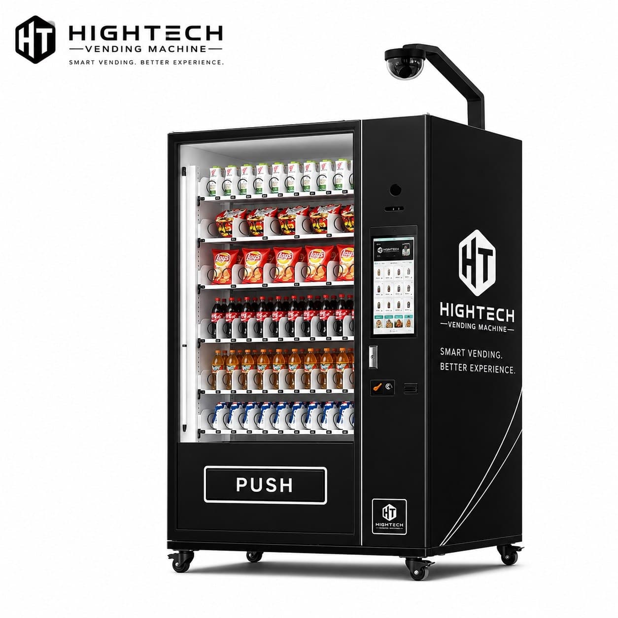 Standard 60-Lane Snack & Beverage Machine